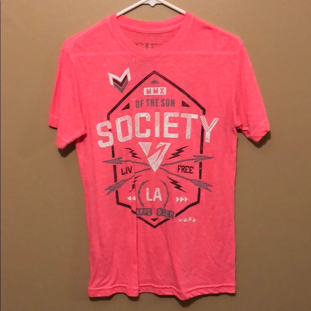 Society T Shirt. size Small